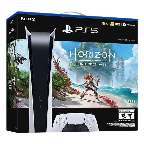 PlayStation®5 Digital Edition – Horizon Bundle 825GB 